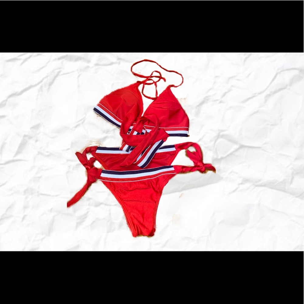 Red bikini